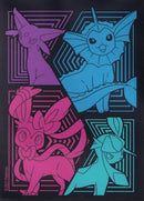 Evolving Skies Elite Trainer Box Card Sleeves - Glaceon, Vaporeon, Sylveon, & Espeon (65 Pack)