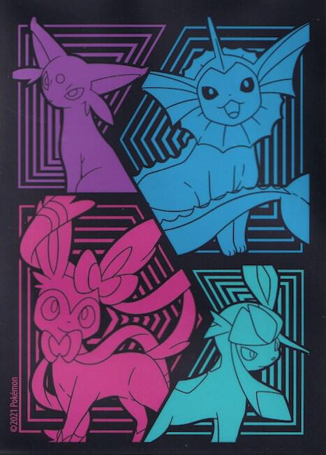 Evolving Skies Elite Trainer Box Card Sleeves - Glaceon, Vaporeon, Sylveon, & Espeon (65 Pack)