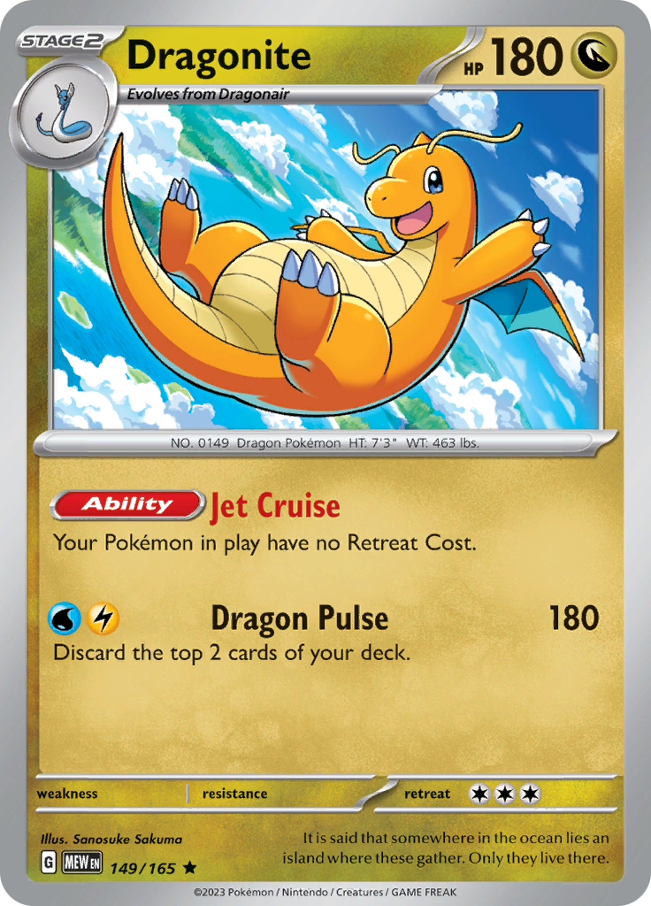 Dragonite (149/165) [Scarlet & Violet 151]