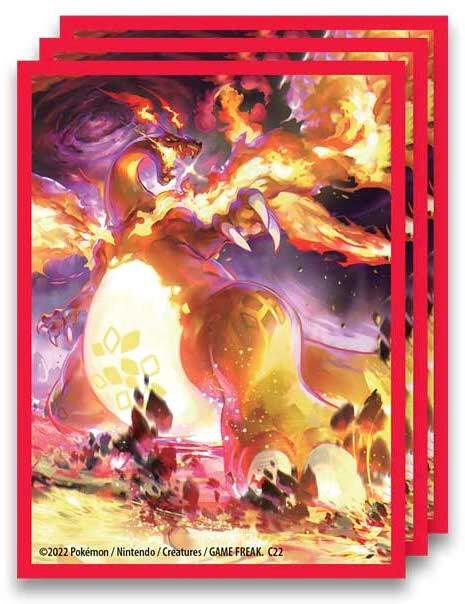 Sword & Shield Ultra-Premium Collection: Charizard Card Sleeves (65 Pack) - Pokemon International Card Sleeves