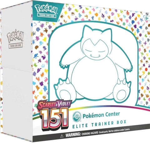 Empty Box151 Pokemon Center Elite Trainer Box (Exclusive) Case - SV: Scarlet & Violet 151 (MEW)