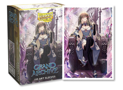 Dragon Shield: Standard 100ct Art Sleeves - Grand Archive (Merlin, Kingslayer - Matte)