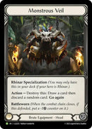 Monstrous Veil [LGS253] (Promo)  Cold Foil