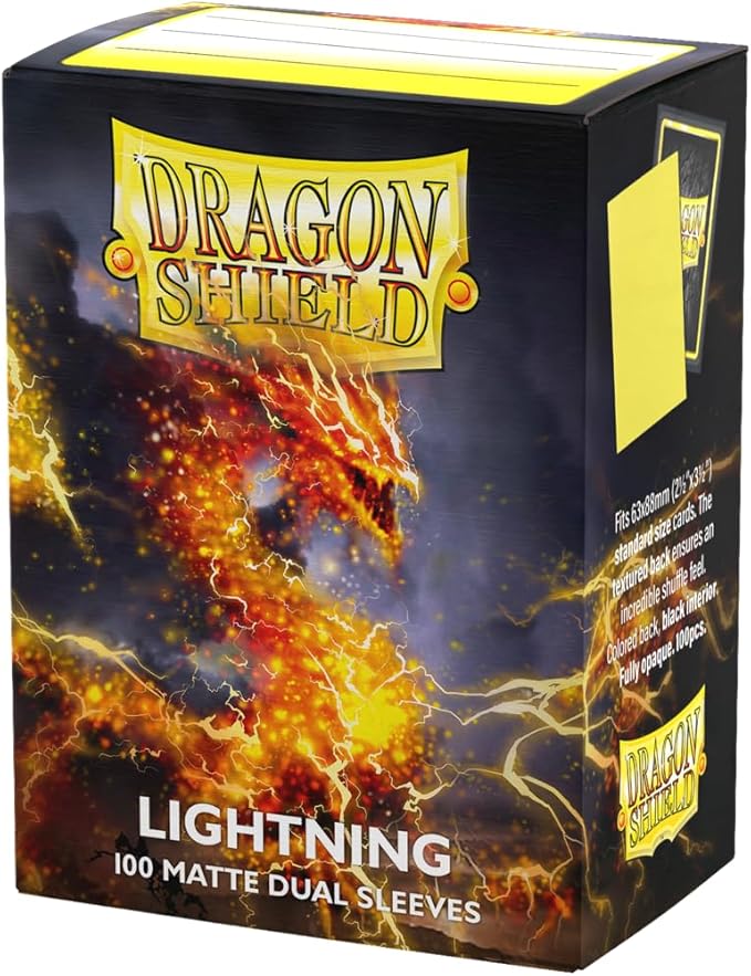 Sleeves: Dragon Shield - Standard - Dual Matte (x100) - Lightning