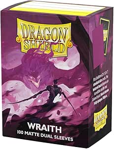 Sleeves: Dragon Shield - Standard - Dual Matte (x100) - Wraith