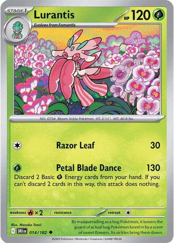 Lurantis (014/182) [Scarlet & Violet: Destined Rivals]