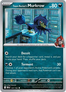 Team Rocket's Murkrow (127/182) [Scarlet & Violet: Destined Rivals]