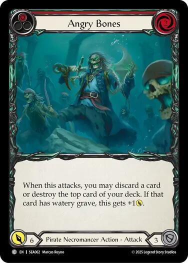 Angry Bones (Red) [SEA062] (High Seas)