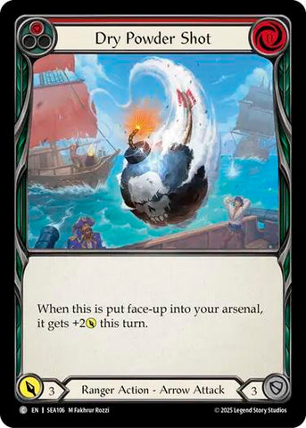 Dry Powder Shot [SEA106] (High Seas)  Rainbow Foil