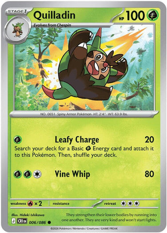 Quilladin (006/086) [Mega Evolution: Chaos Rising]