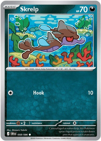 Skrelp (058/086) [Mega Evolution: Chaos Rising]