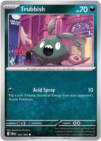 Trubbish (056/086) [Mega Evolution: Chaos Rising]