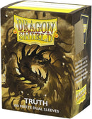 Dragon Shield Dual Sleeves – Matte Truth (Gold) 100 CT – Card Sleeves - Smooth & Tough - Compatible with Pokémon, Magic The Gathering Cards & Digimon MTG TCG OCG & Hockey Cards