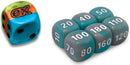 Dice Collection: Paldea Evolved Multi Coloured w/ Grey & Turquoise (small) Dice