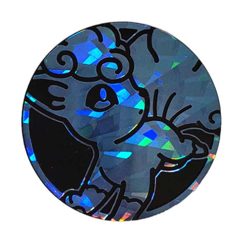 Pokemon Coin Alolan Vulpix Blue Jumbo Coin
