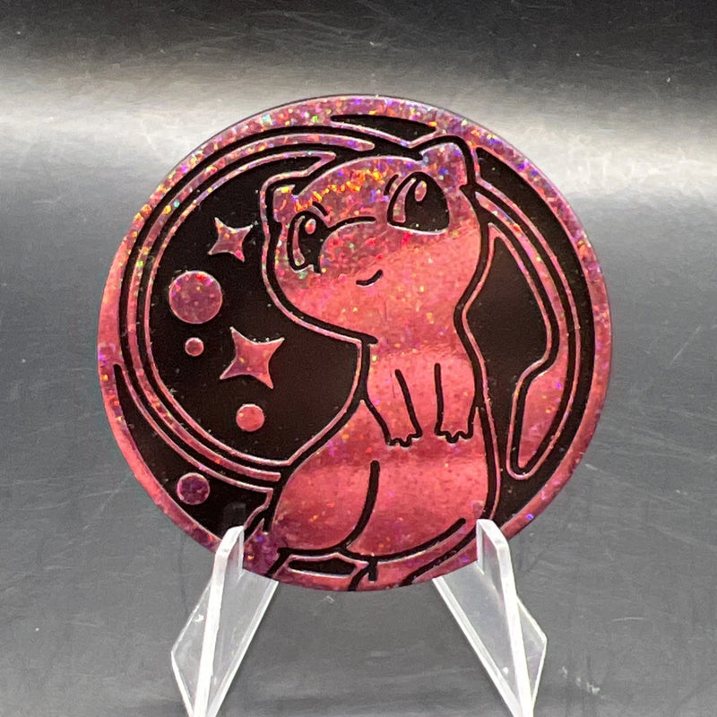 Mew Coin - Jumbo Pink Metallic - Ultra Premium Collection