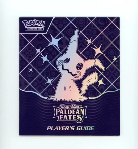 (Pokémon TCG Scarlet & Violet Paldean Fates Player's Guide Set Check list) (Copy)