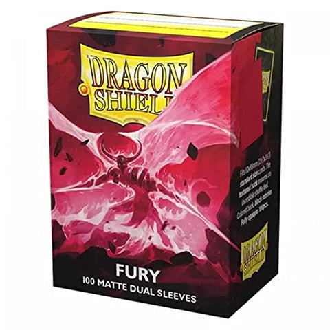 Dragon Shield – Matte Dual Fury Alaric Crimson King (Fuchsia) 100 CT Standard Si