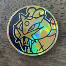 Pokemon TCG - Raikou Standard Coin - Cracked Ice - Gold