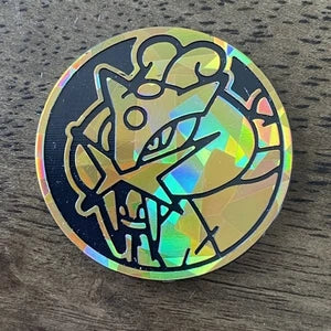 Pokemon TCG - Raikou Standard Coin - Cracked Ice - Gold