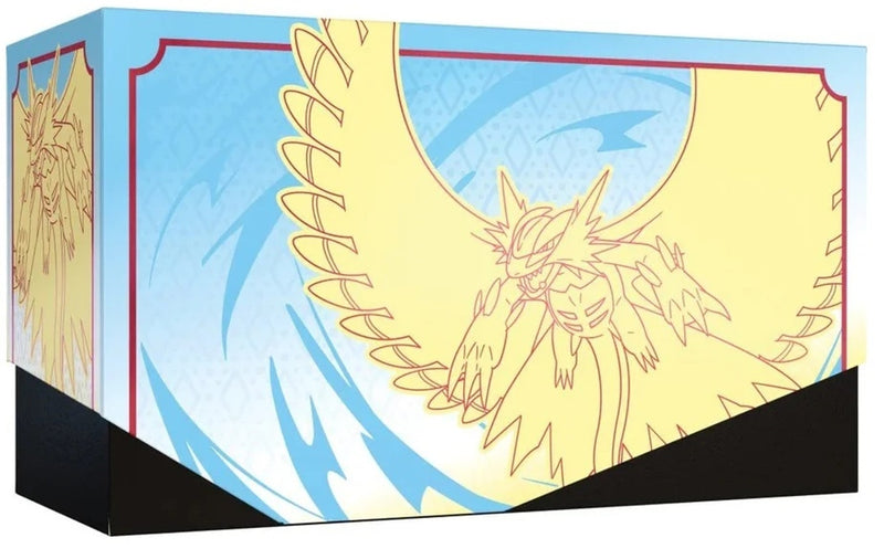 Empty Elite Trainer Box:SV Paradox Rift EMPTY Elite Trainer Box Roaring Moon (Blue & Yellow)