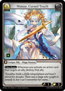 Nimue, Cursed Touch (050KS) [Dawn of Ashes: Prelude]