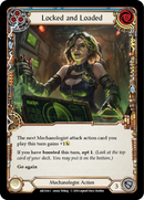 Locked and Loaded (Blue) [ARC034-C] (Arcane Rising)  1st Edition Normal