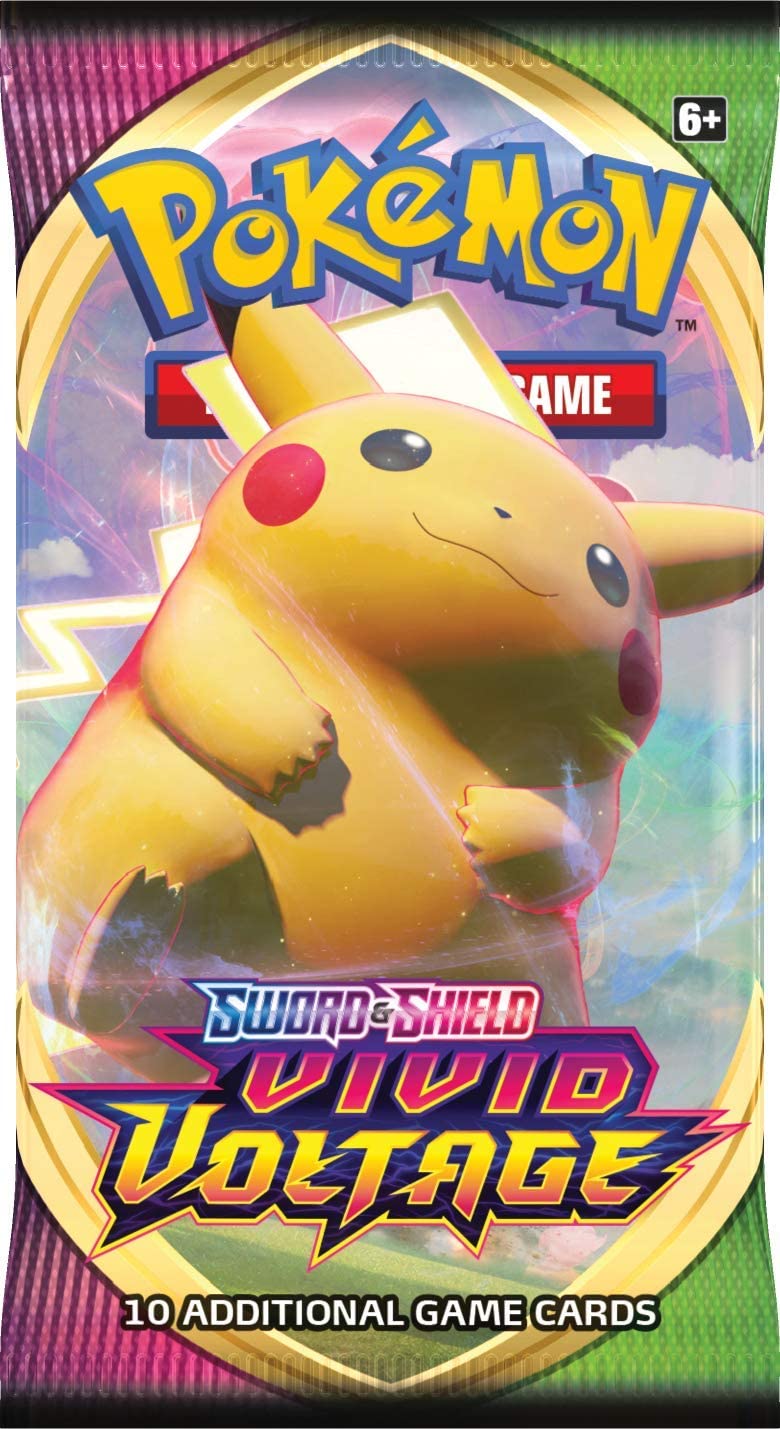 Sword & Shield: Vivid Voltage - Booster Pack ( random pack design)